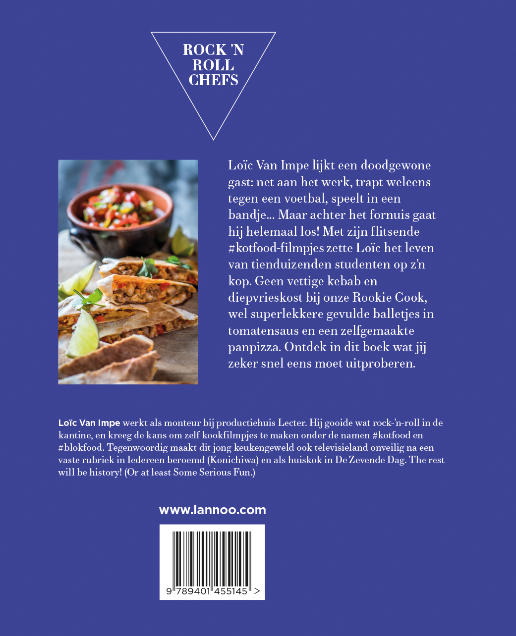 Achterkant van Snel klaar