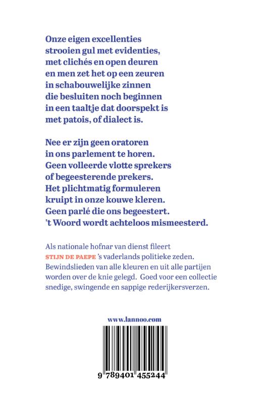 Achterkant van Belgische ballades