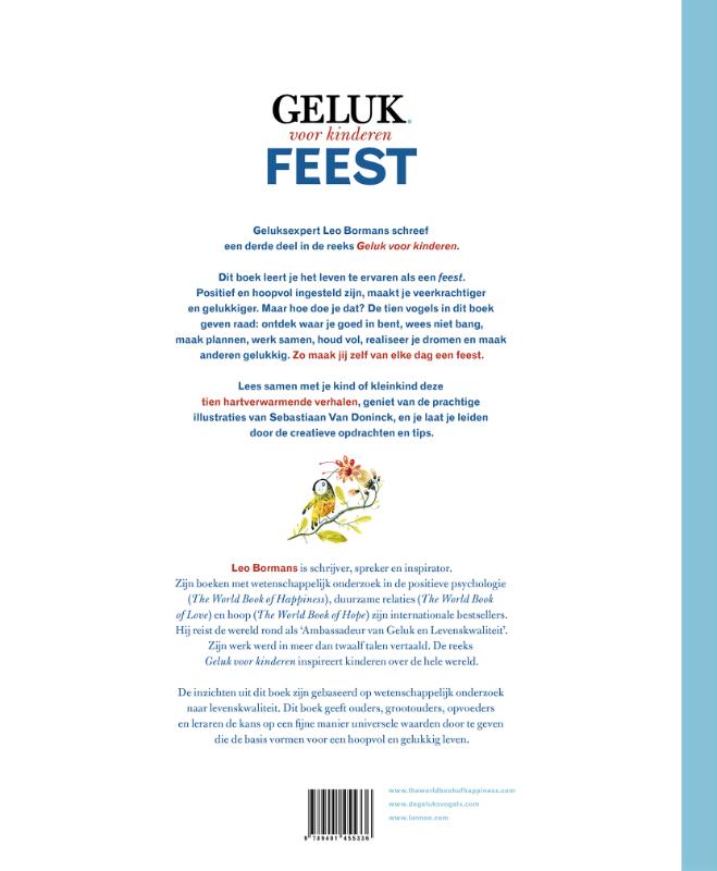 Achterkant van Feest