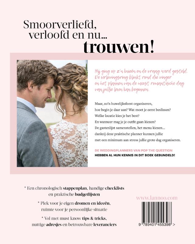 Achterkant van Wij trouwen!