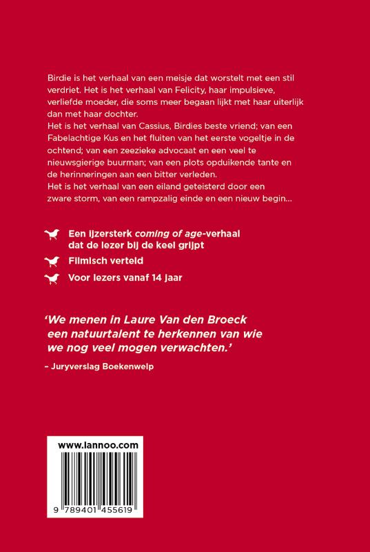 Achterkant van Birdie