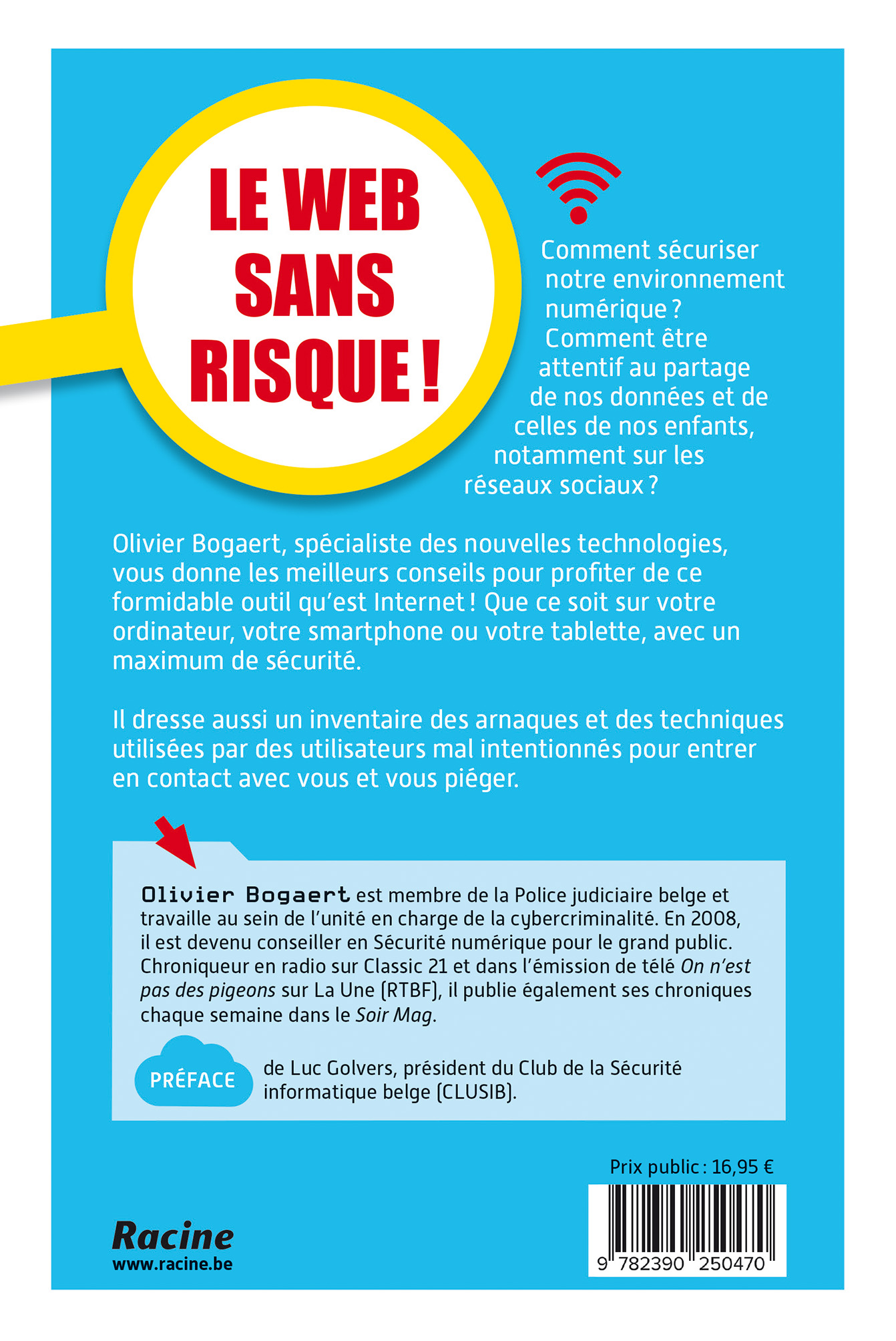 Achterkant van Le web sans risque!