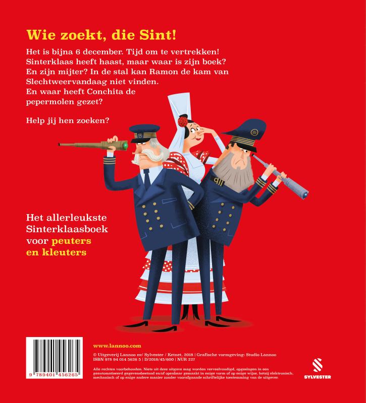 Achterkant van Dag Sinterklaas