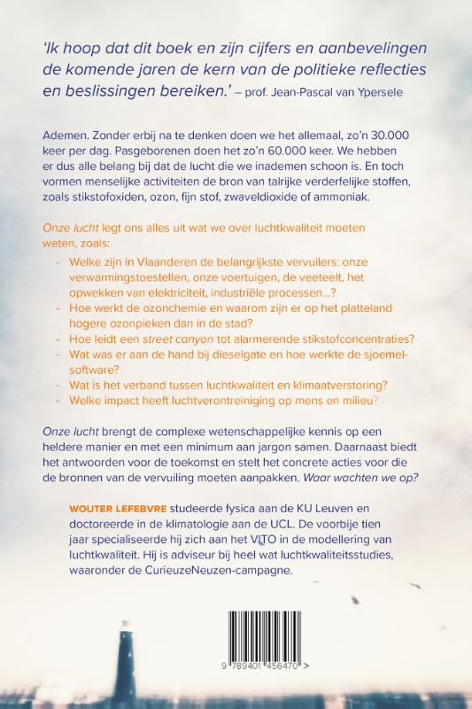 Achterkant van Onze lucht