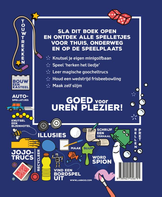 Achterkant van Ik verveel me nooit