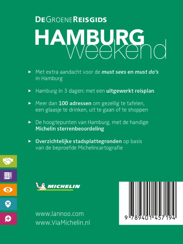 Achterkant van Hamburg weekend