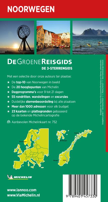 Achterkant van Noorwegen