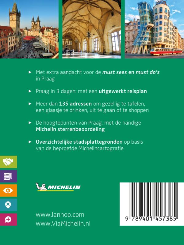 Achterkant van Weekend Praag