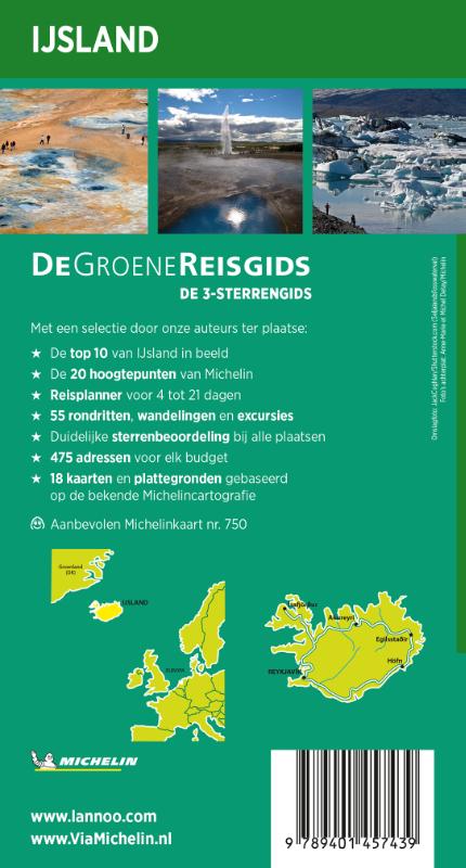 Achterkant van IJsland
