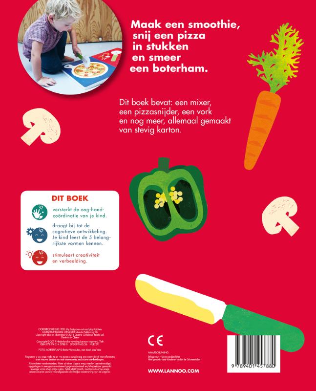 Achterkant van Het grote boek voor kleine koks