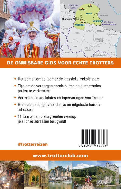 Achterkant van Trotter Ardennen