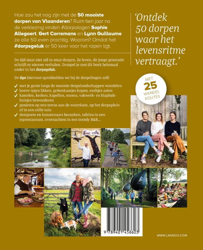 Achterkant van Bij ons in het dorp