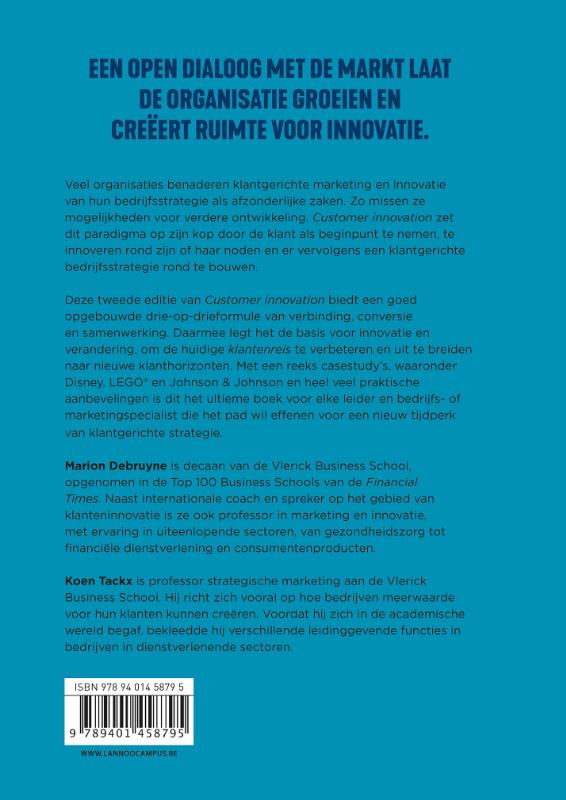 Achterkant van Customer innovation