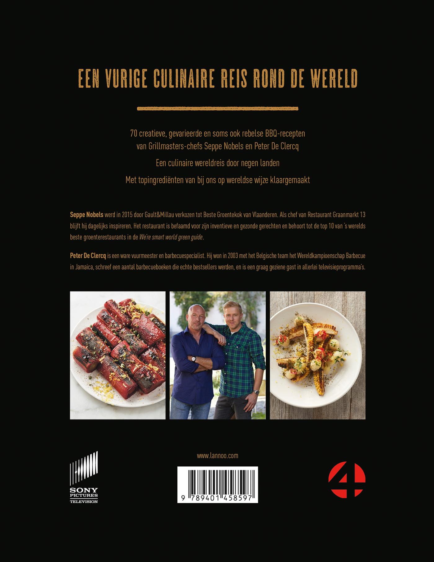 Achterkant van Grillmasters