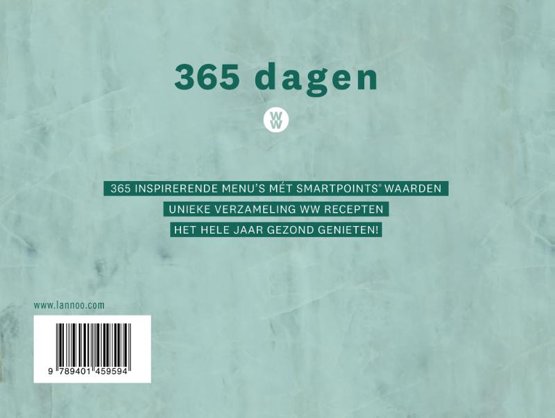 Achterkant van WW - 365 dagen