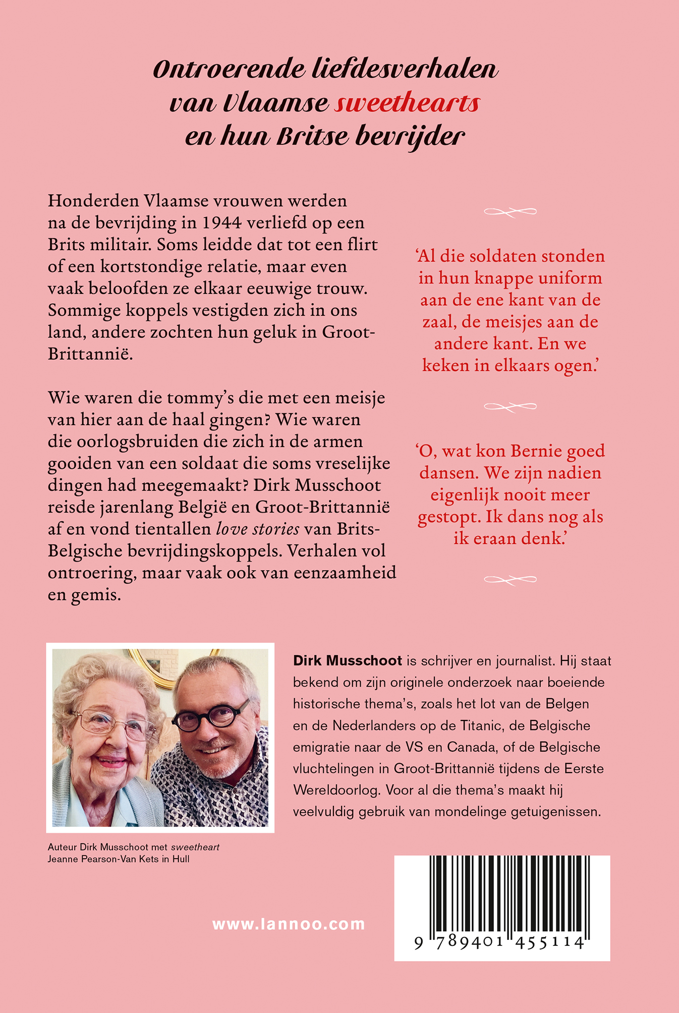 Achterkant van Sweethearts
