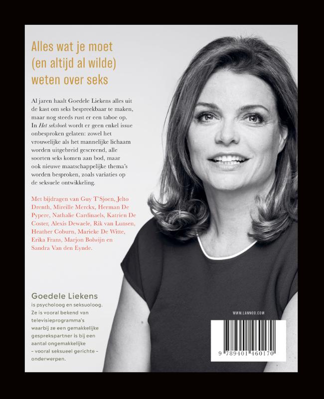 Achterkant van Het seksboek