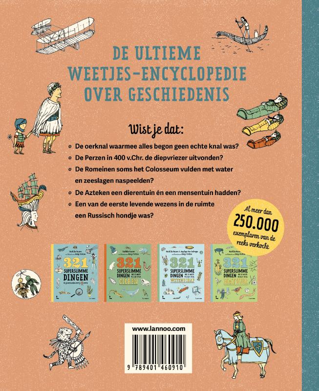 Achterkant van 321 superslimme dingen die je moet weten over geschiedenis