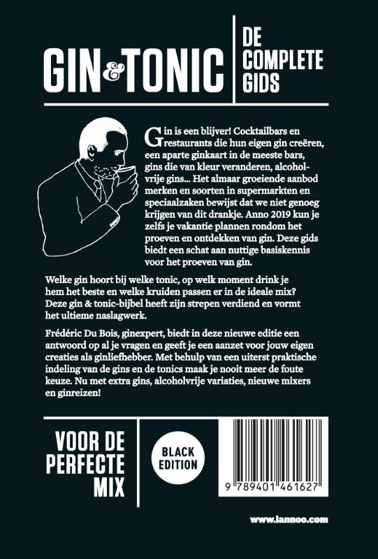 Achterkant van Gin & Tonic