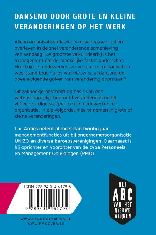 Achterkant van Waarom de ene organisatie swingt en de andere slowt in tijden van verandering