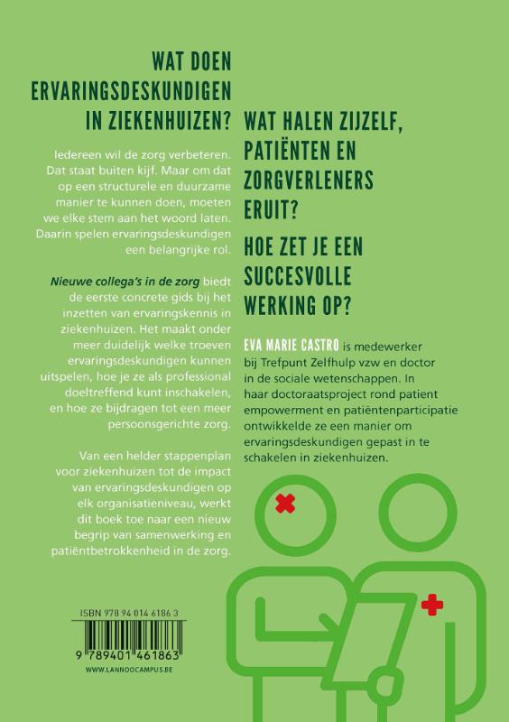 Achterkant van Nieuwe collega's in de zorg