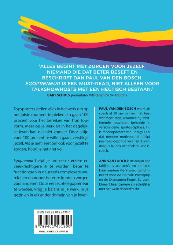 Achterkant van Egopreneur