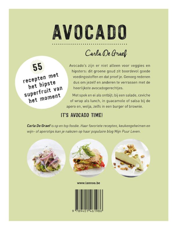 Achterkant van Avocado