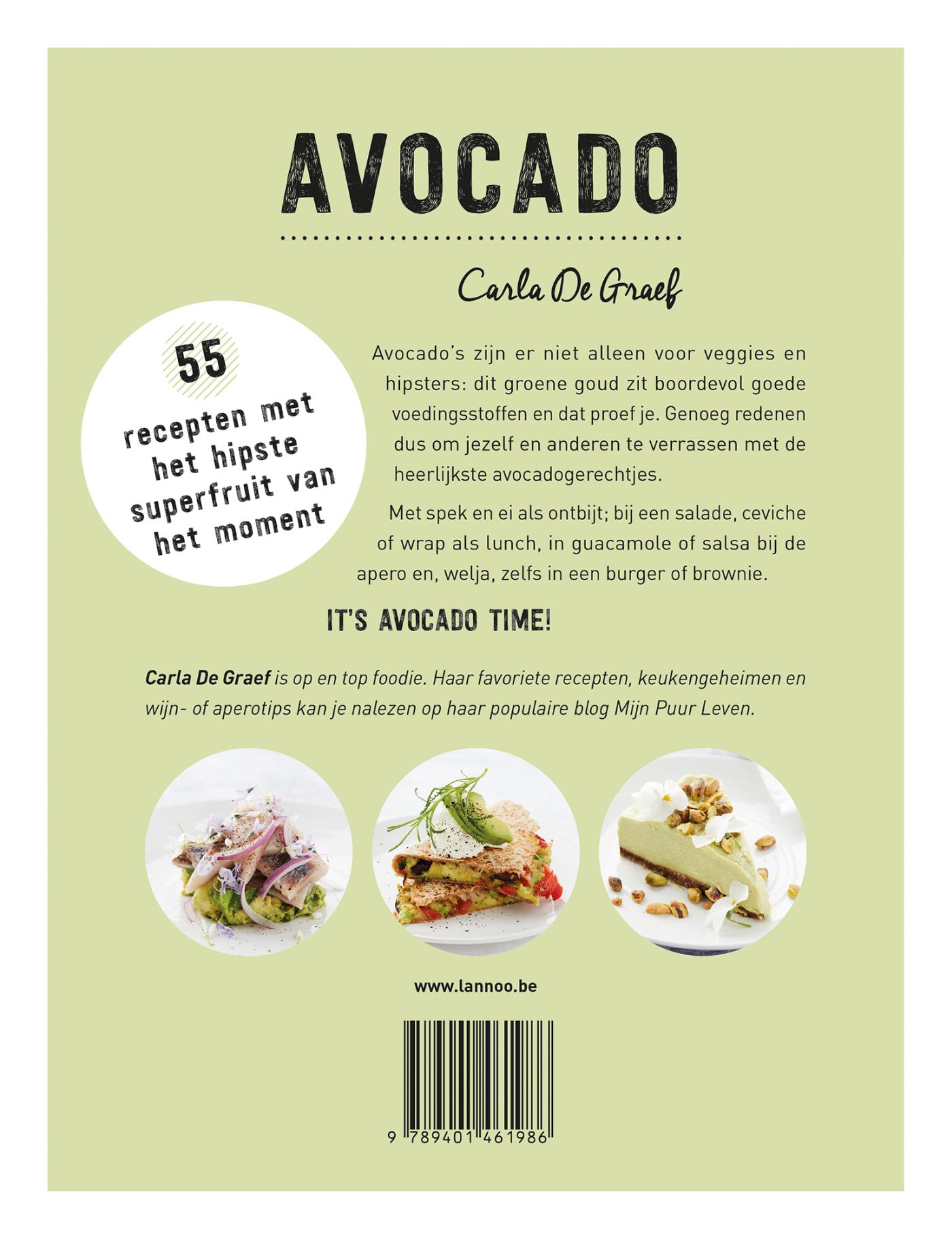 Achterkant van Avocado