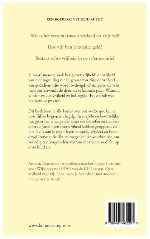 Achterkant van Vrijheid