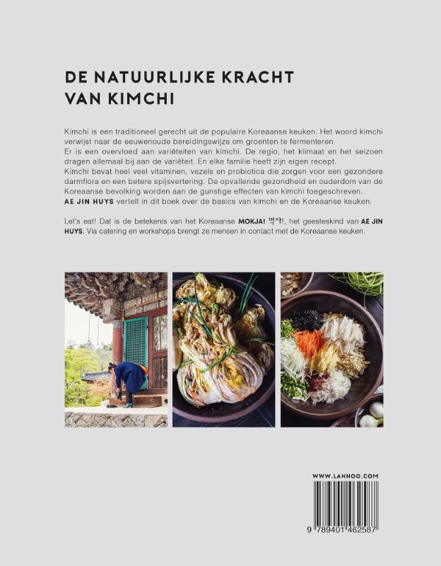 Achterkant van Kimchi