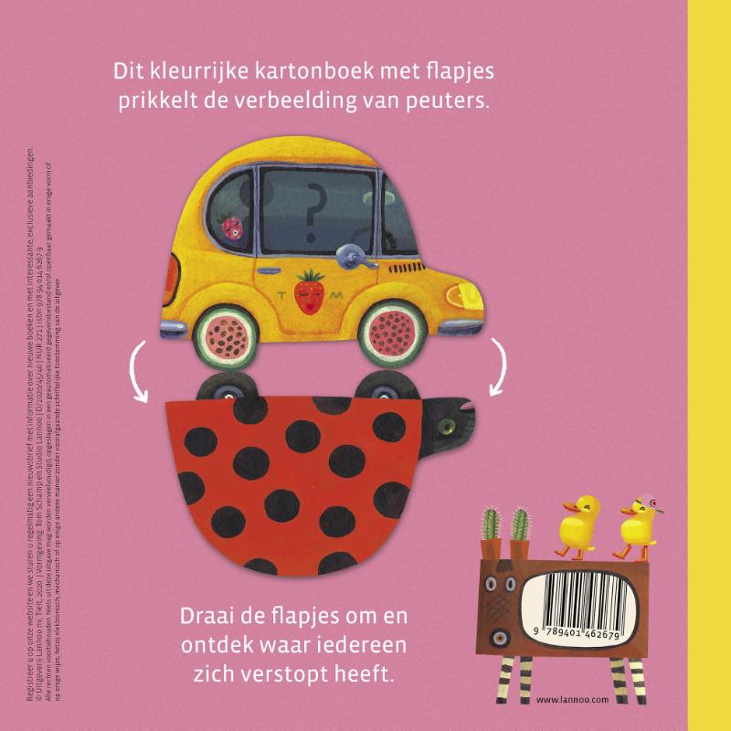Achterkant van Waar is iedereen?