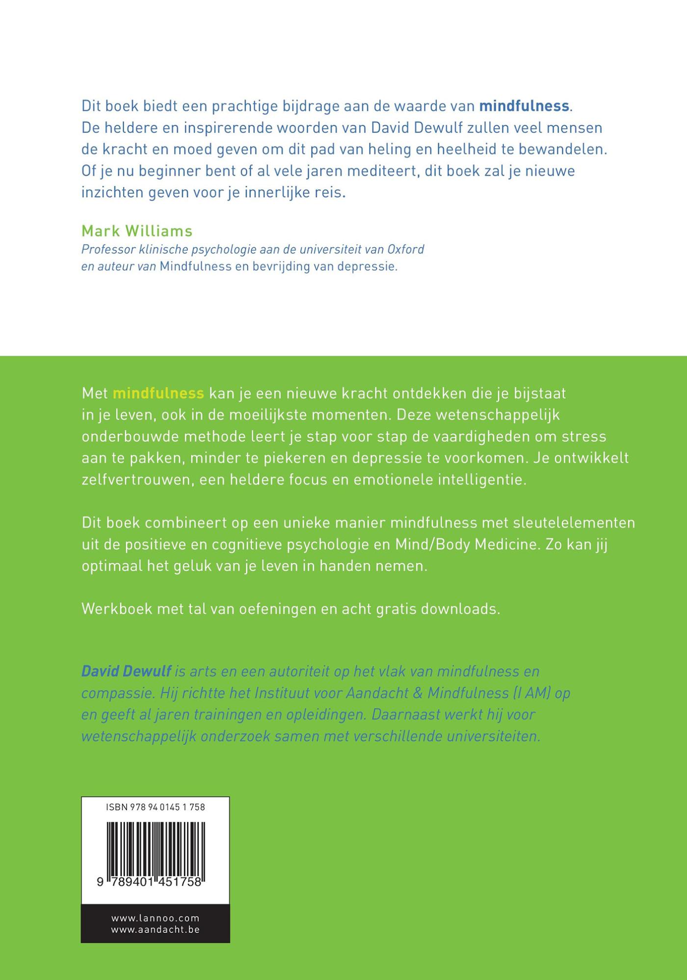 Achterkant van werkboek