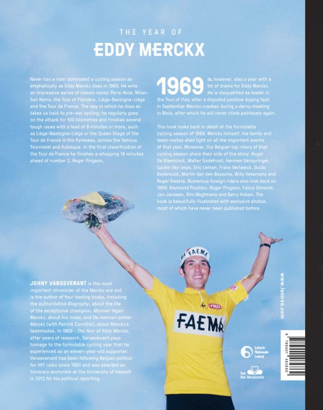 Achterkant van 1969-The year of Eddy Merckx