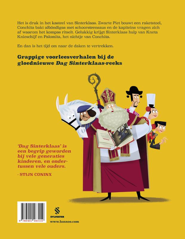 Achterkant van Dag Sinterklaas Voorleesboek