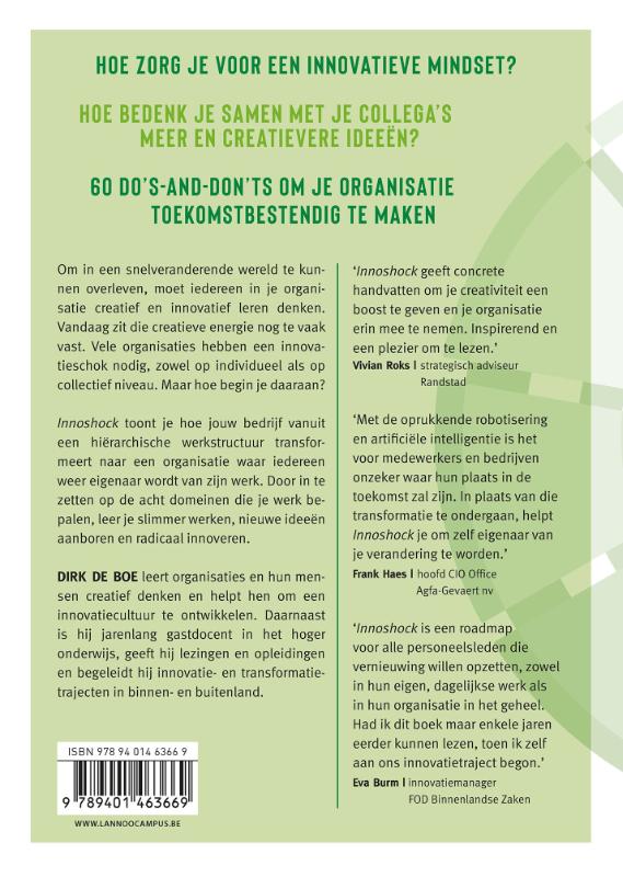Achterkant van Innoshock