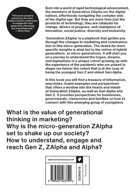 Achterkant van Generation ZAlpha