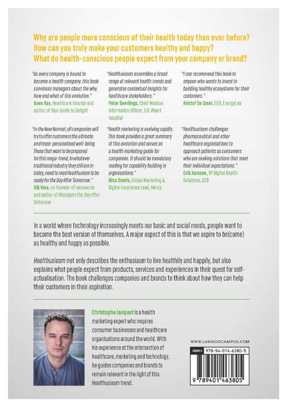 Achterkant van Healthusiasm