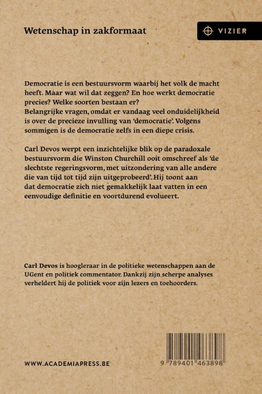 Achterkant van Democratie