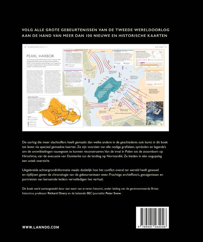 Achterkant van Atlas van WOII