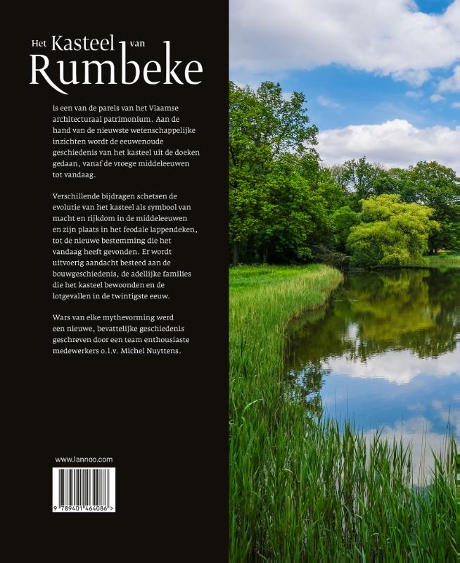 Achterkant van Het kasteel van Rumbeke