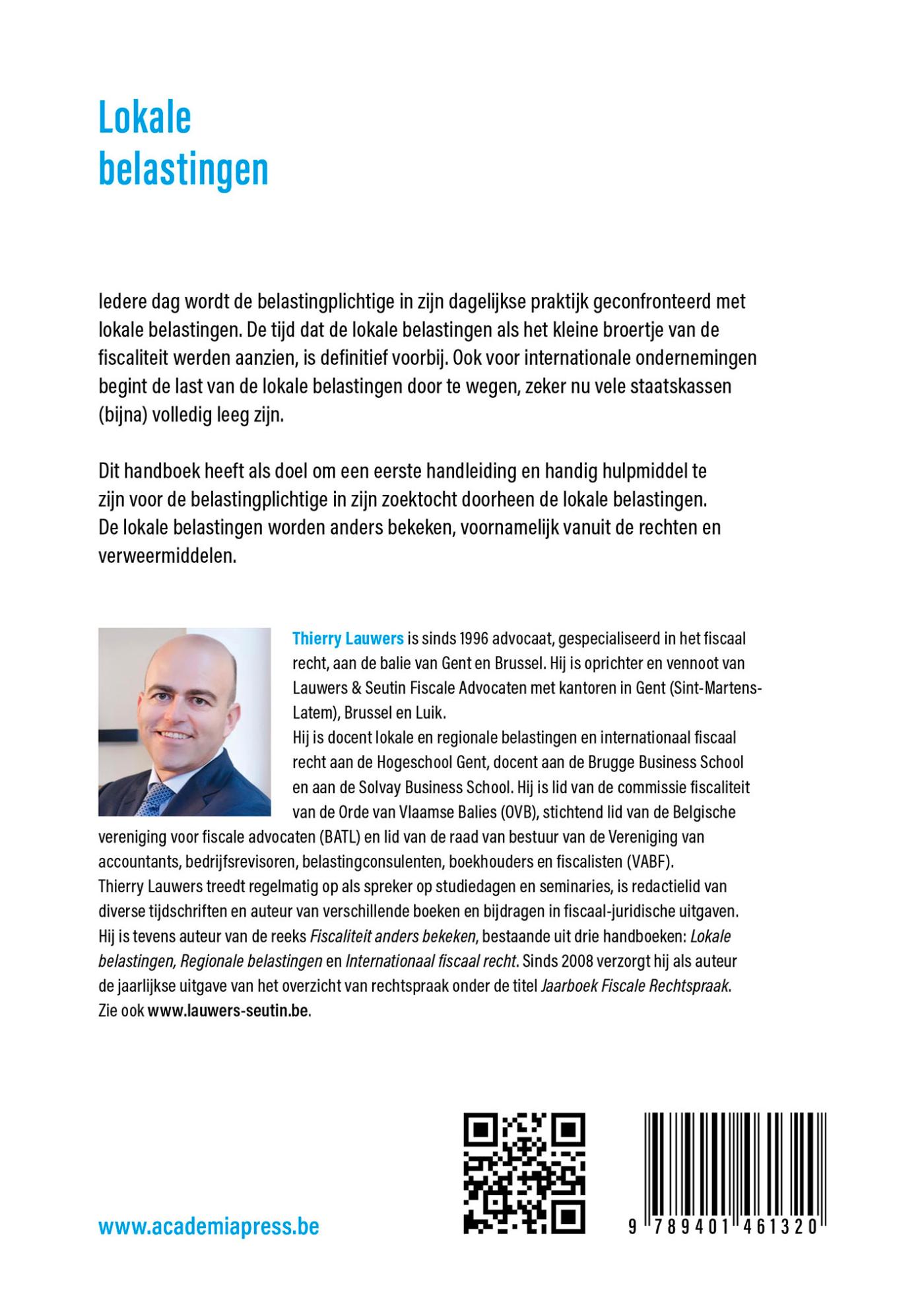 Achterkant van Lokale belastingen