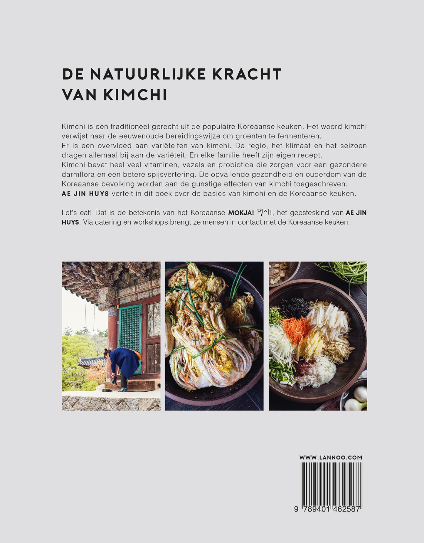 Achterkant van Kimchi