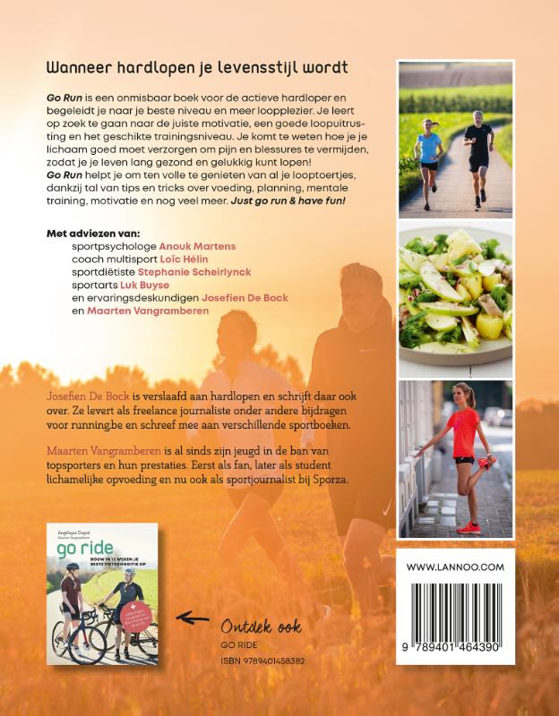Achterkant van Go Run