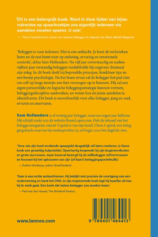 Achterkant van Verdubbel je geld in vijf jaar