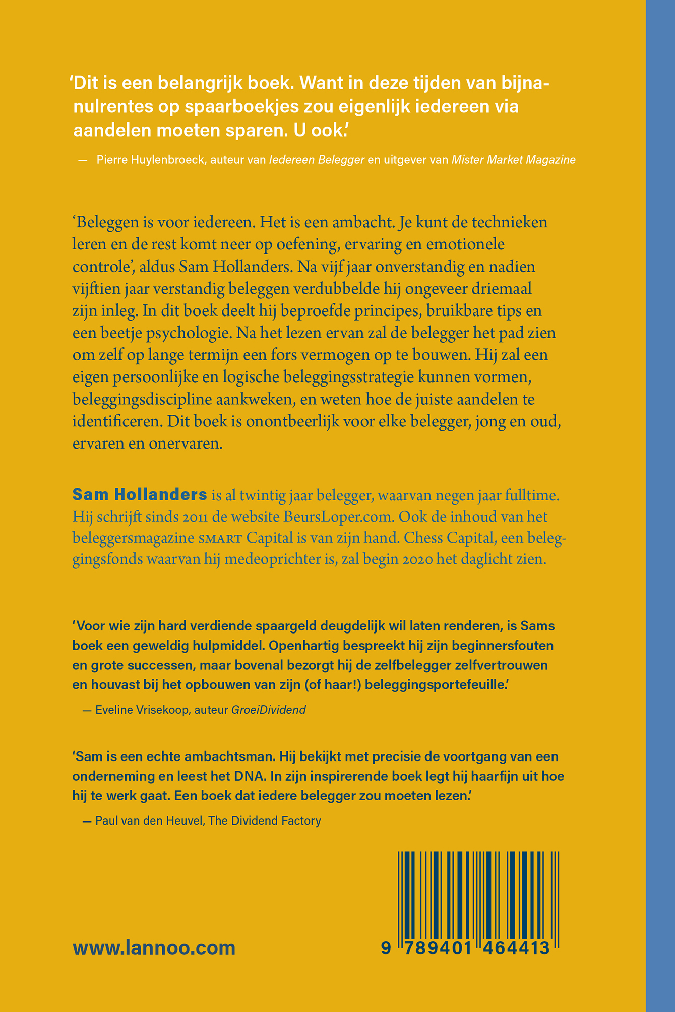 Achterkant van Verdubbel je geld in 5 jaar
