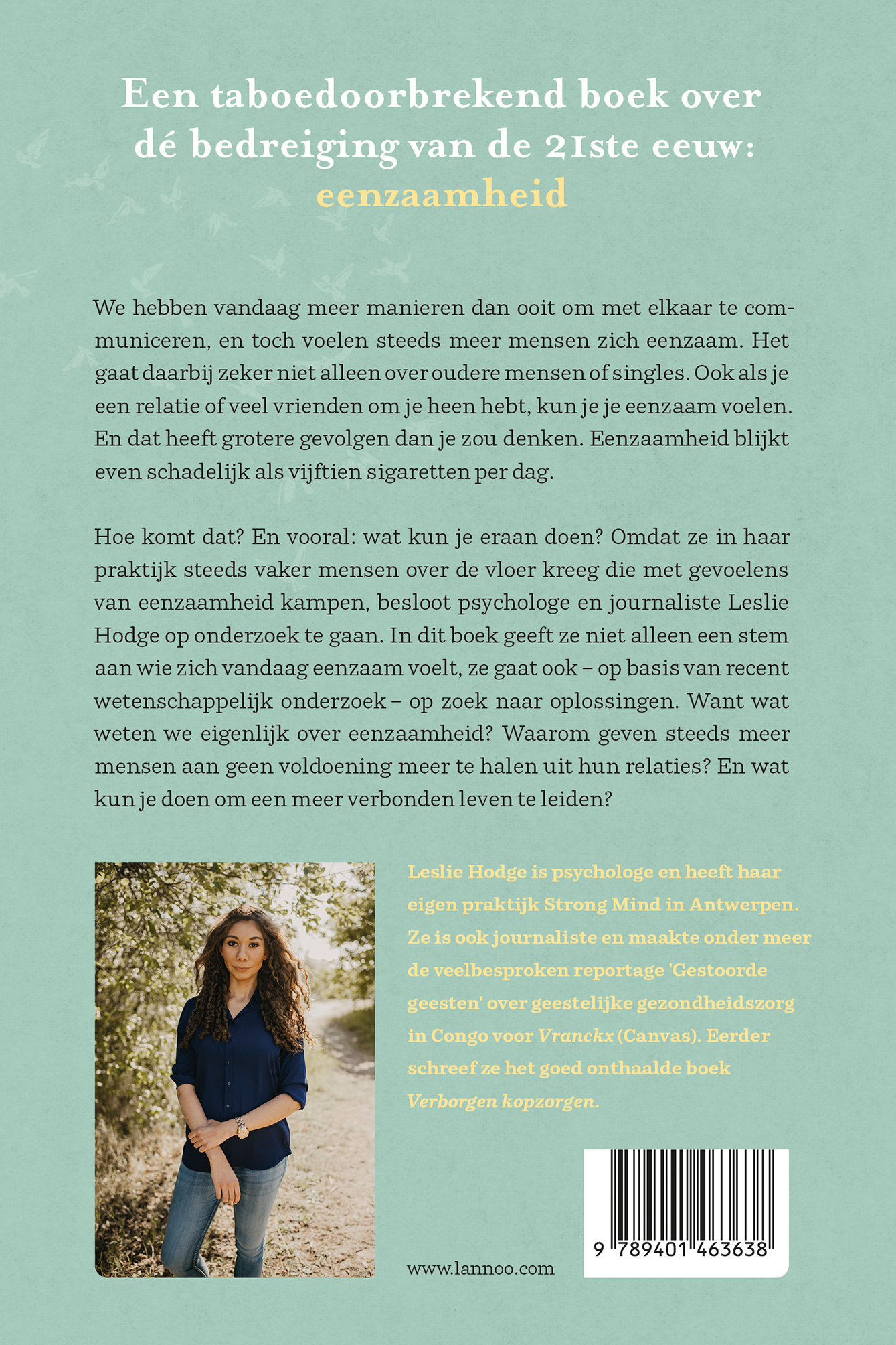 Achterkant van Eenzaam