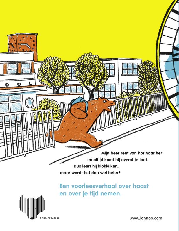 Achterkant van Wacht op mij!
