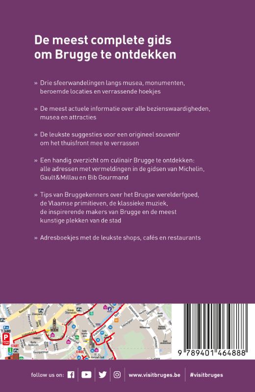 Achterkant van Brugge stadsgids 2020