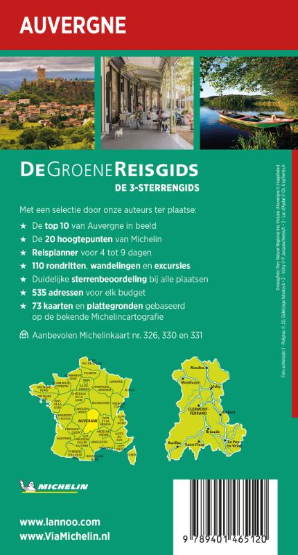 Achterkant van Auvergne