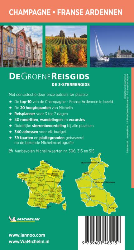 Achterkant van Champagne / Franse Ardennen